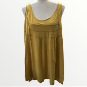 Lucky Brand Mustard Tank Large
